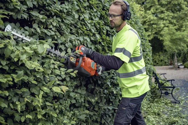 Hartowane ostrza ze stali i wysoka prędkość Husqvarna 522HD60X